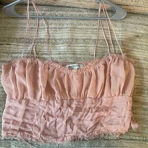 Urban Outfitters Light Pink Top